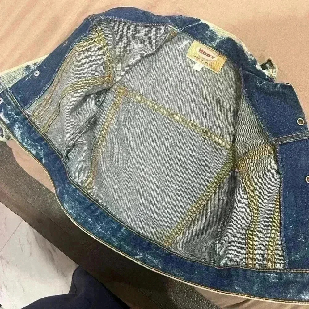 Kids Jeans jacket from Mexico - Picture 2 of 4